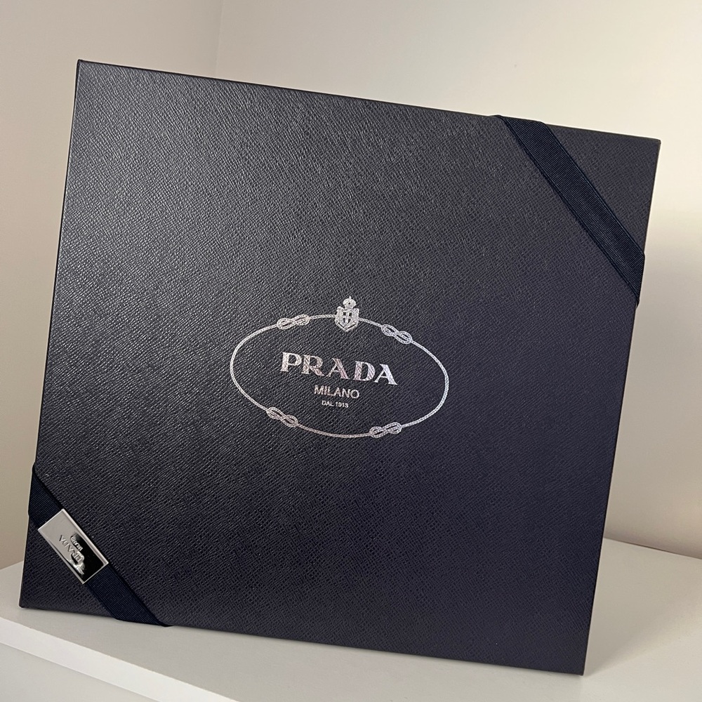 Prada Monolith Brushed Leather Chelsea Boots - Picture 8 of 8